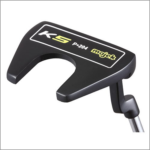 Majek K5 P-204 Lime and Black Golf Lady Putter Bullet Style Forgiving Mallet with Alignment Line Up Hand Tool