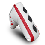 Majek Poker Black Diamond Retro Vintage L-Shape Blade Style Putter Head Cover
