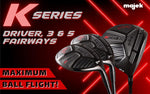 Mens Majek K Series High Launch 460cc 10.5° Driver 3 5 Metal Fairway Wood Set Golf Clubs Right Handed