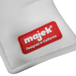 Majek Poker Black Diamond Retro Vintage L-Shape Blade Style Putter Head Cover