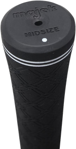 Majek Black Midsize No Logo Grips