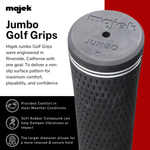 Majek Men's Jumbo No Logo Grips