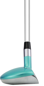 Majek K5s Teal Ladies Golf Hybrids Irons Set Womens All True Hybrid Ultra Light Weight Forgiving Includes 4-SW