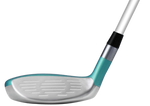 Majek K5s Teal Ladies Golf Hybrids Irons Set Womens All True Hybrid Ultra Light Weight Forgiving Includes 4-SW
