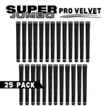 Majek Golf Club Grips Super Jumbo Extra Large Tour 360 Degree Black - NO LOGO - Round .600 Extra Large XL XXL Great for Tall Golfers with Big Hands - Premium Rubber Golf Grips -High Traction