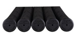 Grip Kit: Tape + Clamp Majek Golf Club Grips Super Jumbo Arthritic Extra Large Tour 360 Degree Black - NO LOGO - Round .600 Extra Large XL XXL Great for Tall Golfers with Big Hands - Premium Rubber Golf Grips -High Traction Grips