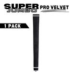 Majek Golf Club Grips Super Jumbo Extra Large Tour 360 Degree Black - NO LOGO - Round .600 Extra Large XL XXL Great for Tall Golfers with Big Hands - Premium Rubber Golf Grips -High Traction