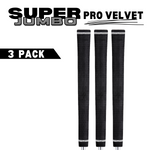 Majek Golf Club Grips Super Jumbo Extra Large Tour 360 Degree Black - NO LOGO - Round .600 Extra Large XL XXL Great for Tall Golfers with Big Hands - Premium Rubber Golf Grips -High Traction