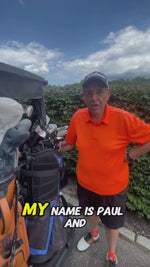 Majek Senior Men's Golf Package: 12.5 Driver + #3 Wood + 4,6,8,PW Hybrid Set + P-200 Blade Putter with Headcovers and Golf Bag