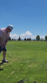 Majek Senior Men's Golf Package: 12.5 Driver + #3 Wood + 4,6,8,PW Hybrid Set + P-200 Blade Putter with Headcovers and Golf Bag