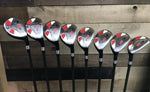 Demo Mens Senior Hybrid Golf Set 3 - PW Graphite Clubs Right Handed All Hybrids
