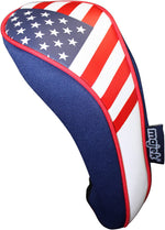 Majek USA Patriot Golf Hybrid Head Cover U.S.A Style Patriotic Headcover